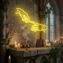 Hand Of God Led Neon Sign Light