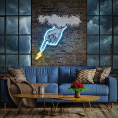 Hand Artwork Led Neon Sign Light