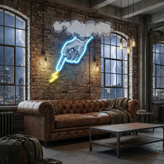 Hand Artwork Led Neon Sign Light