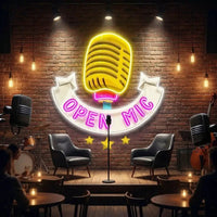 Podcast LED Neon Light - Custom Design for Studio Decoration