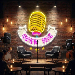 Podcast LED Neon Light - Custom Design for Studio Decoration