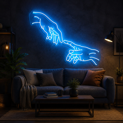 Hand Of God Neon Sign