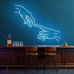 Hand Of God Neon Sign