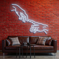 Hand Of God Neon Sign