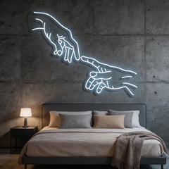 Hand Of God Neon Sign