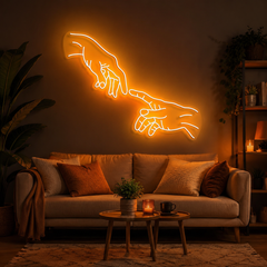 Hand Of God Neon Sign