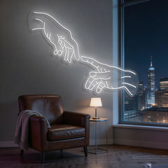 Hand Of God Neon Sign