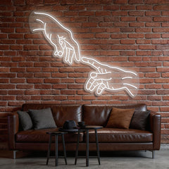 Hand Of God Neon Sign