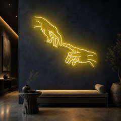 Hand Of God Neon Sign