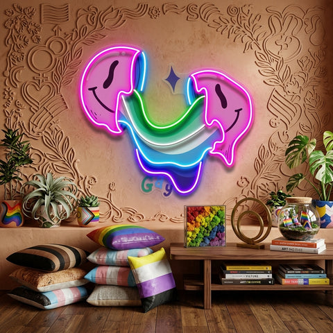 Heartbroken Still Pride Anyway LED Neon Sign Light Pop Art