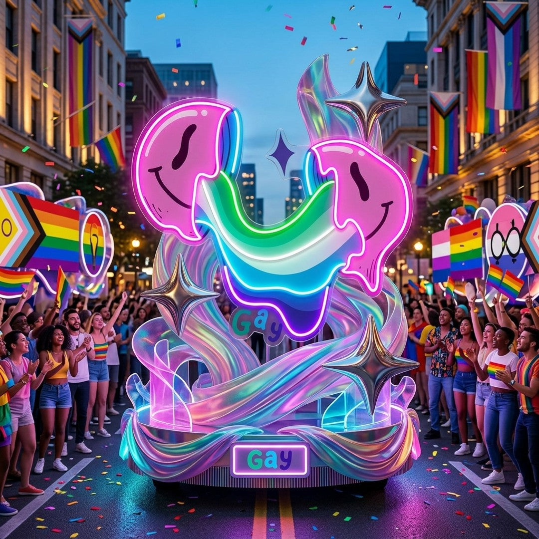 Heartbroken Still Pride Anyway LED Neon Sign Light Pop Art