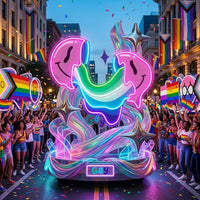 Heartbroken Still Pride Anyway LED Neon Sign Light Pop Art