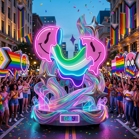 Heartbroken Still Pride Anyway LED Neon Sign Light Pop Art