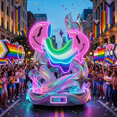 Heartbroken Still Pride Anyway LED Neon Sign Light Pop Art