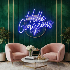 Hello Gorgeous Led Neon Sign Light