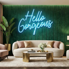 Hello Gorgeous Led Neon Sign Light
