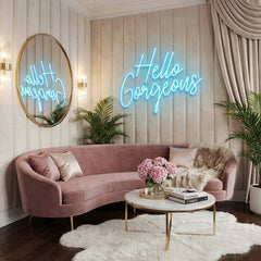 Hello Gorgeous Led Neon Sign Light