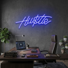 Hustle Led Neon Sign Light