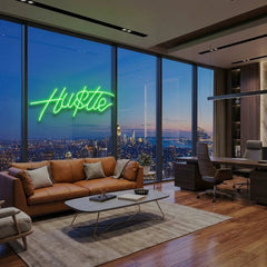 Hustle Led Neon Sign Light