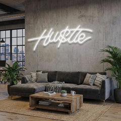 Hustle Led Neon Sign Light