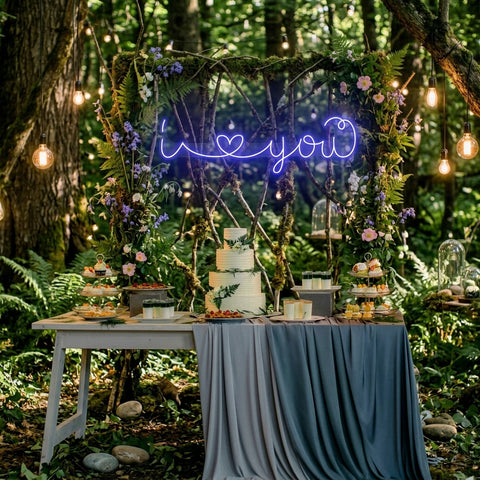 I Love You Led Neon Sign Light