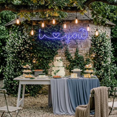 I Love You Led Neon Sign Light