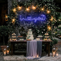 I Love You Led Neon Sign Light