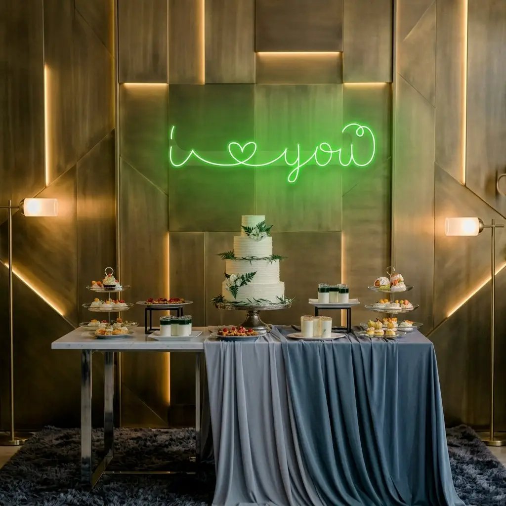I Love You Led Neon Sign Light