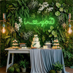 I Love You Led Neon Sign Light