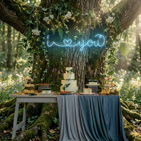 I Love You Led Neon Sign Light