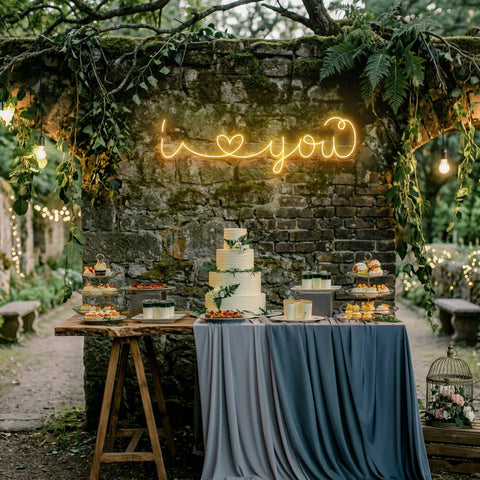 I Love You Led Neon Sign Light