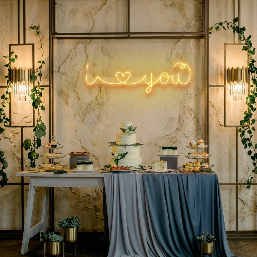 I Love You Led Neon Sign Light
