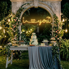 I Love You Led Neon Sign Light
