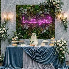 I Love You Led Neon Sign Light