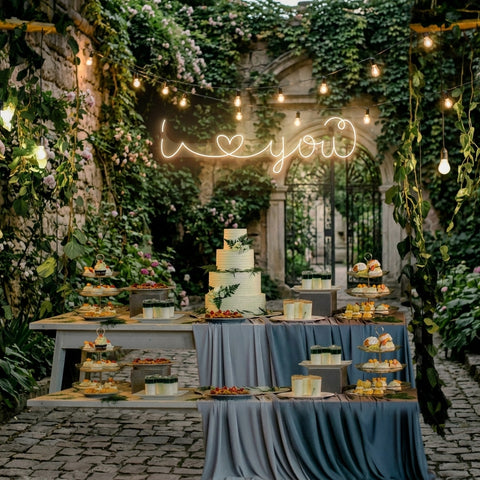 I Love You Led Neon Sign Light