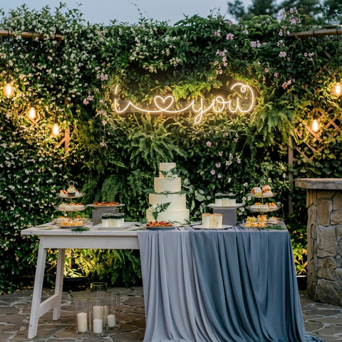 I Love You Led Neon Sign Light