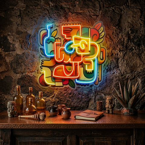 Impressive Festival Abstract Art LED Neon Sign Light Pop Art