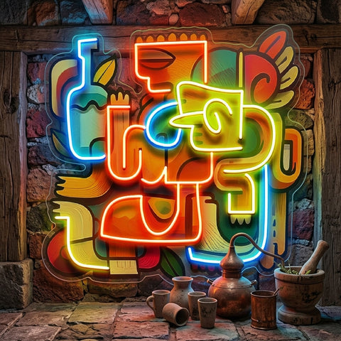 Impressive Festival Abstract Art LED Neon Sign Light Pop Art