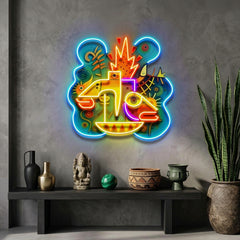 In The Ocean Life Abstract Art LED Neon Sign Light Pop Art
