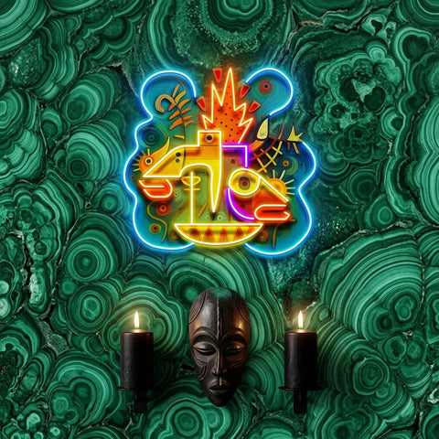In The Ocean Life Abstract Art LED Neon Sign Light Pop Art