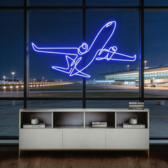 The Airplane Neon Sign