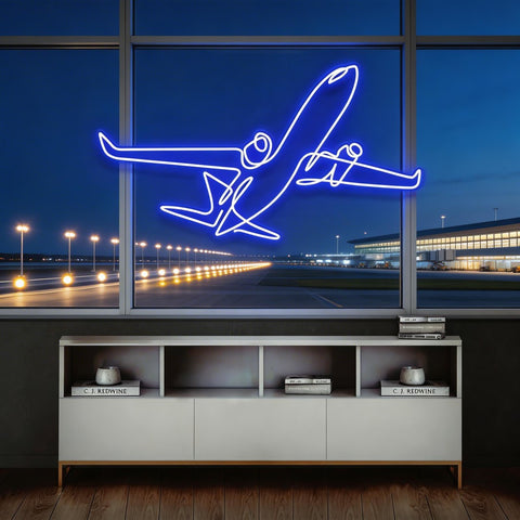 The Airplane Neon Sign