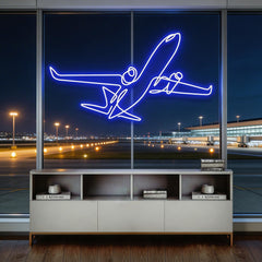 The Airplane Neon Sign