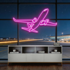 The Airplane Neon Sign