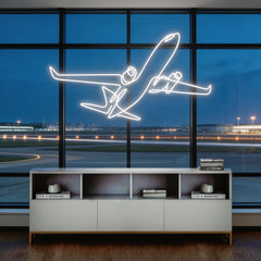 The Airplane Neon Sign