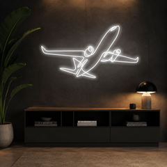 The Airplane Neon Sign