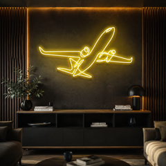 The Airplane Neon Sign