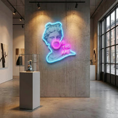 Is This Art Led Neon Acrylic Artwork Led Neon Sign Light