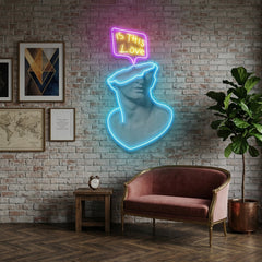 Is This Love Led Neon Acrylic Artwork Led Neon Sign Light