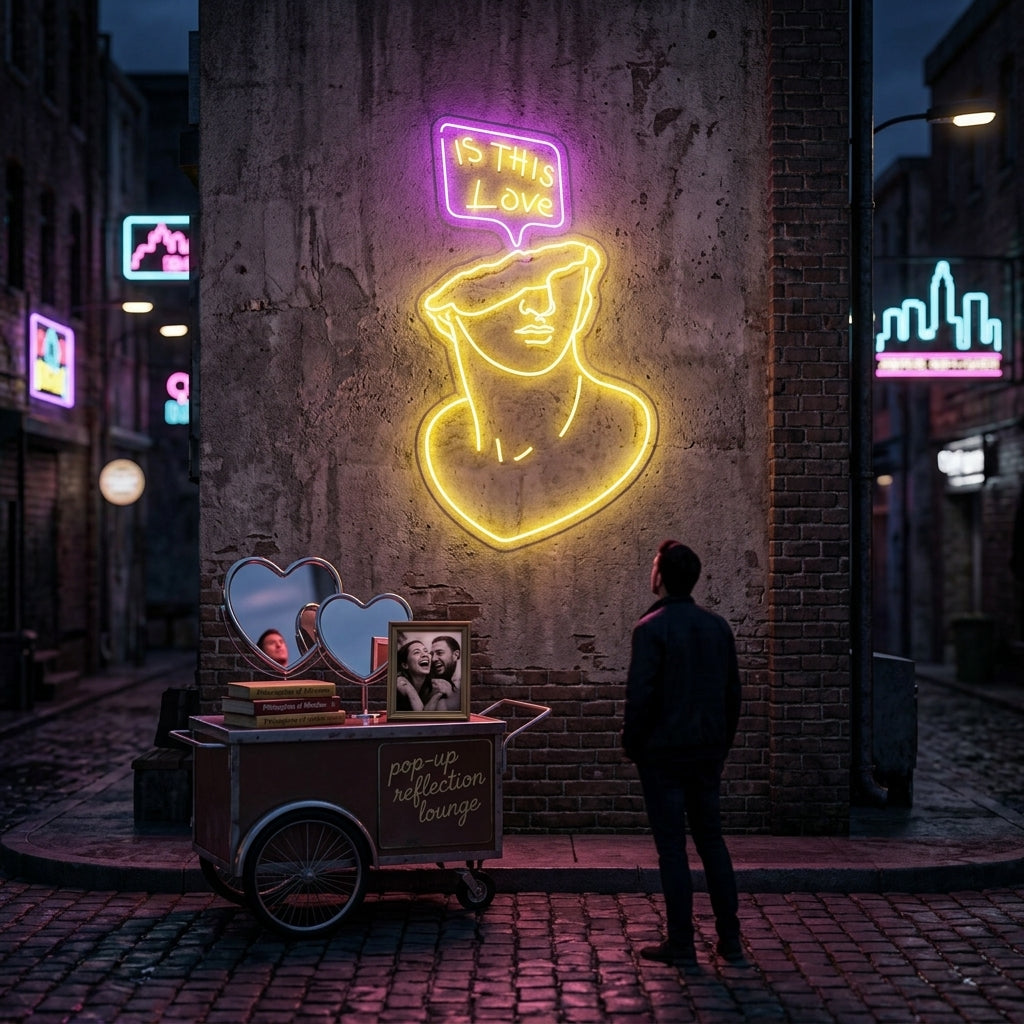 Is This Love Led Neon Acrylic Artwork Led Neon Sign Light